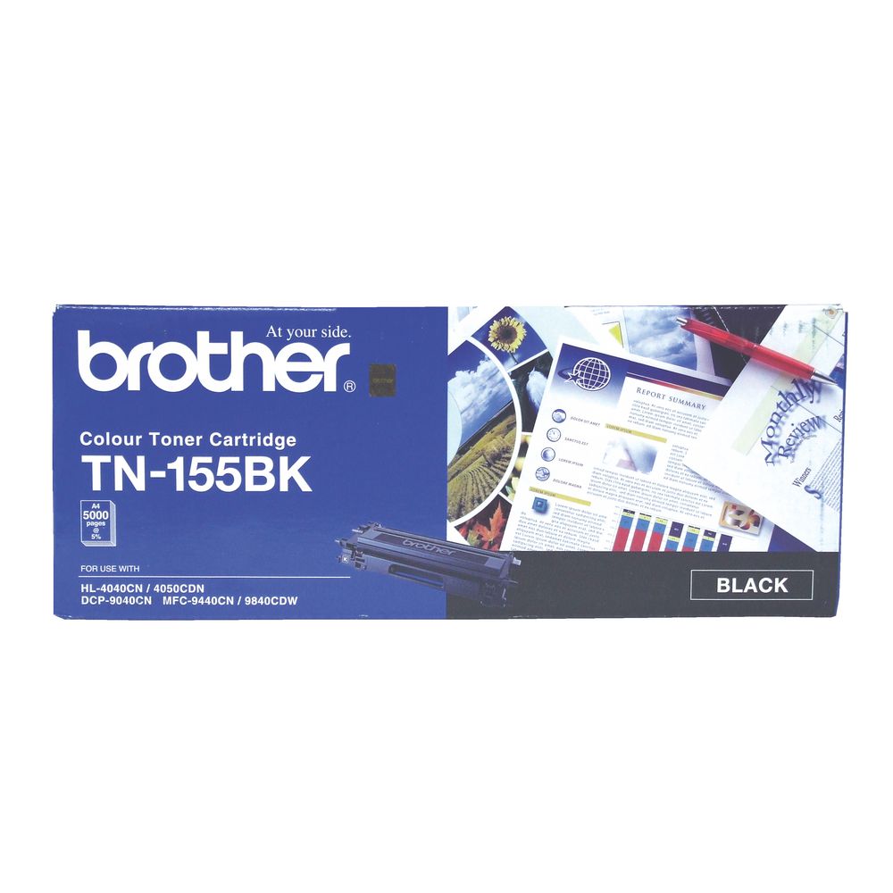 Brother TN-155BK Toner Cartridge Black