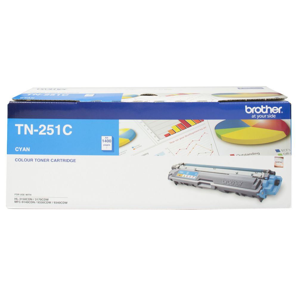 Brother TN-251 Toner Cartridge Cyan