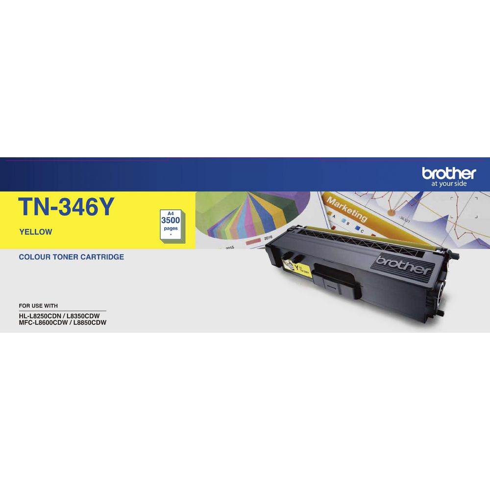 Brother TN-346 Toner Cartridge Yellow