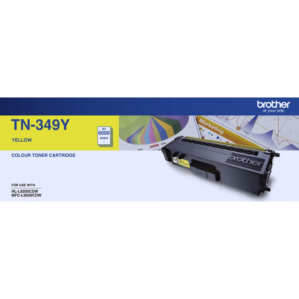 Brother TN-349 Toner Cartridge Yellow