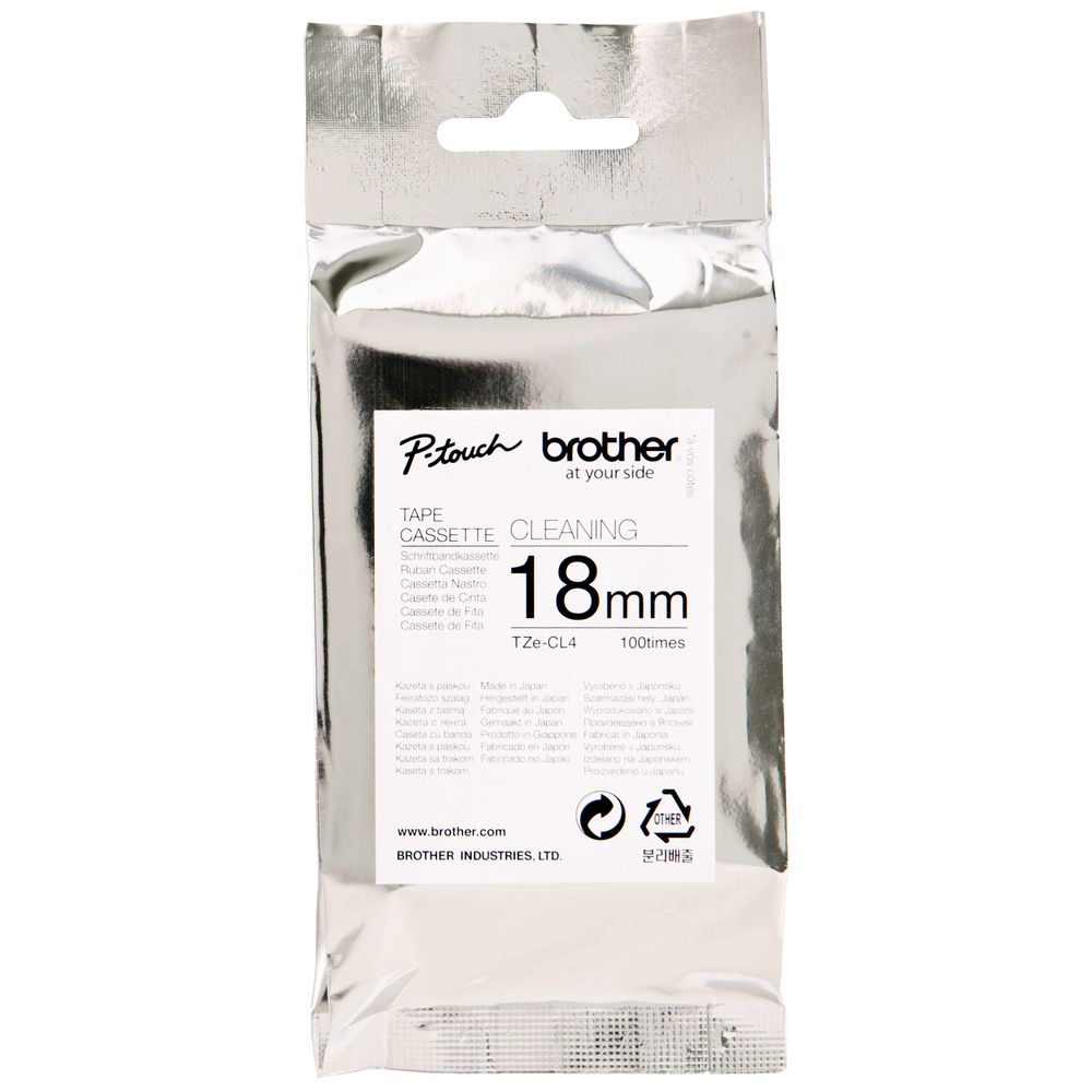 Brother 18mm Cleaning Head Cassette Tape