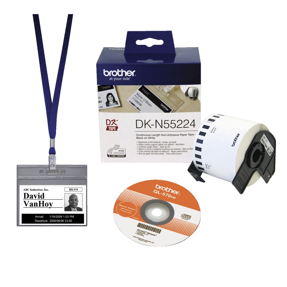 Brother Visitor Badge and Management Software VM-100