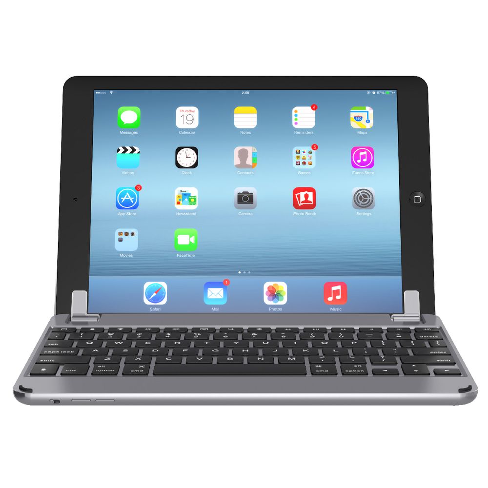 BrydgeAir 9.7 Bluetooth Keyboard iPad Air Grey BRY1012