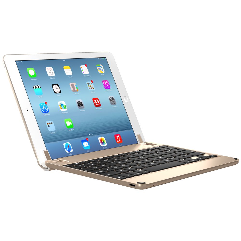 BrydgeAir 9.7 Bluetooth Keyboard iPad Air Gold BRY1013