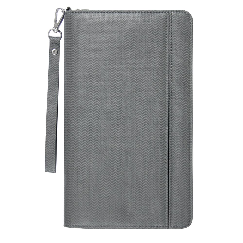 J.Burrows Recharging Travel Wallet Charcoal