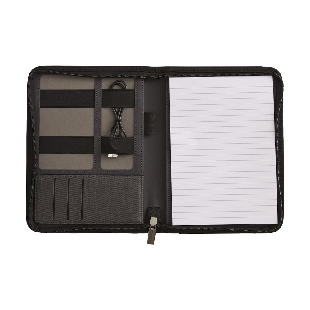 J.Burrows A5 Rechargeable Compendium Grey