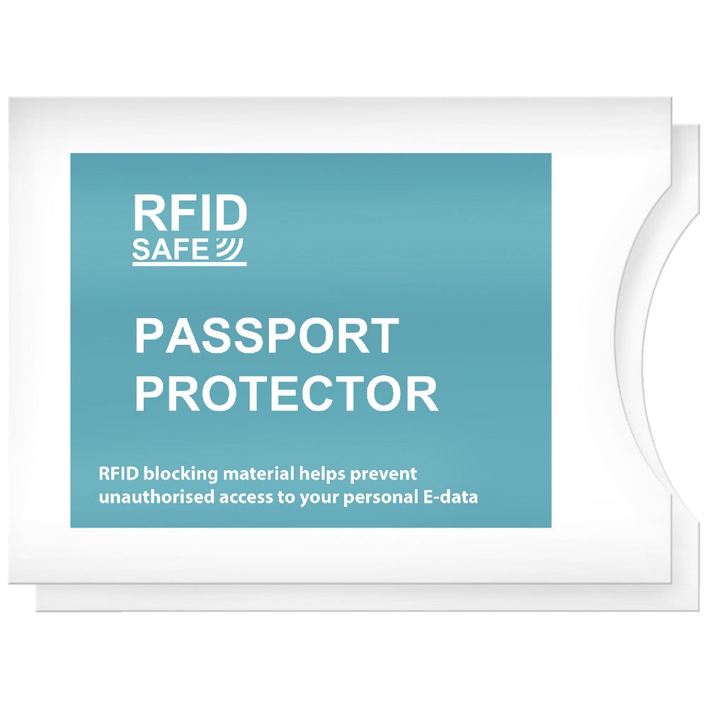 Bon Voyage RFID Passport Cover 2 Pack
