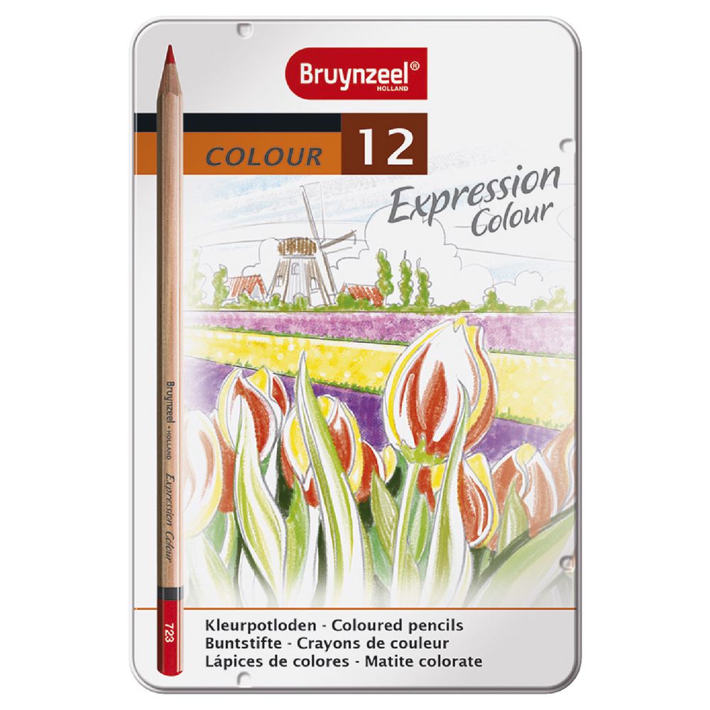 Bruynzeel Expression Coloured Pencils 12 Pack