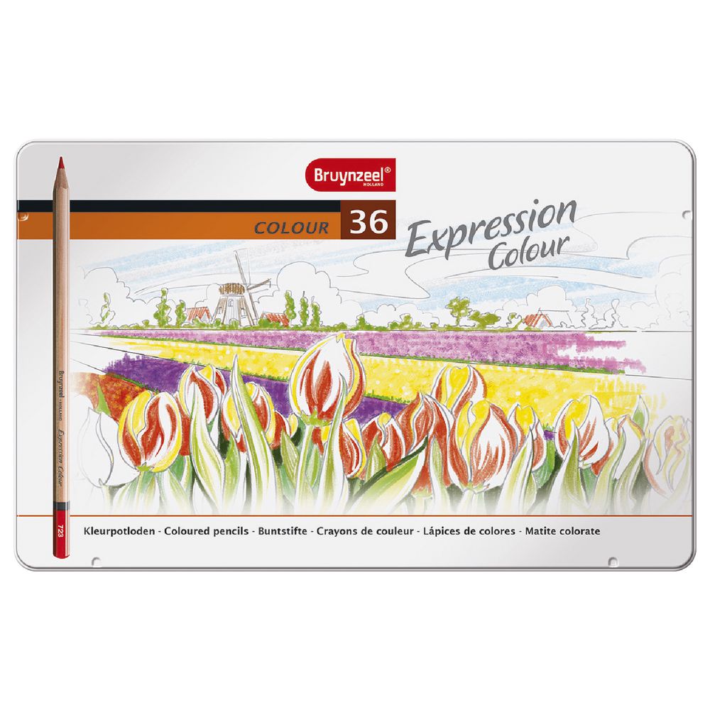 Bruynzeel Expression Coloured Pencils 36 Pack
