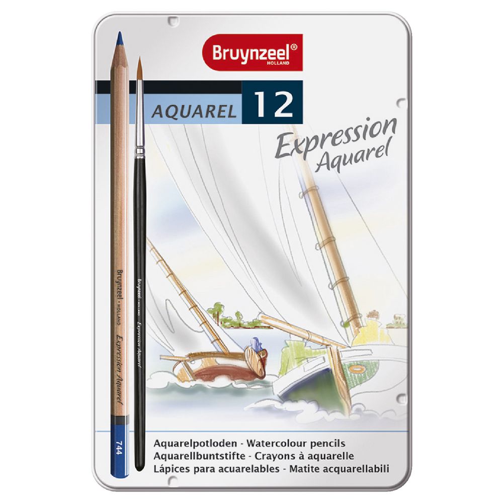 Bruynzeel Expression Aquarelle Pencils 12 Pack