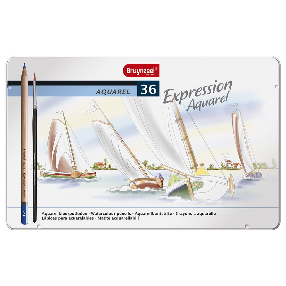 Bruynzeel Expression Aquarelle Pencils 36 Pack