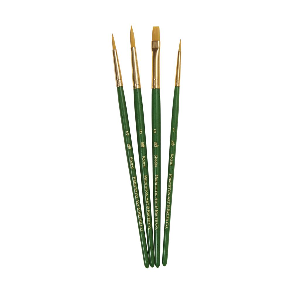 Princeton 9115 Paintbrush Set 4 Pack