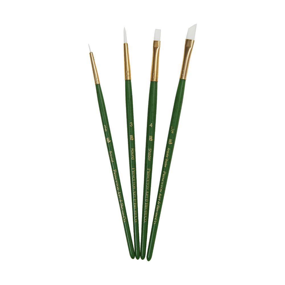 Princeton 9117 Paintbrush Set 4 Pack