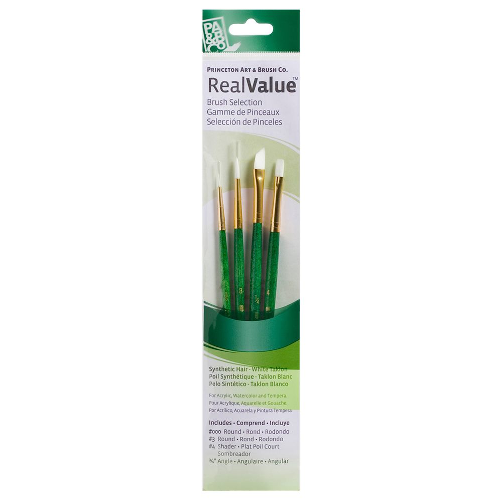 Princeton 9117 Paintbrush Set 4 Pack