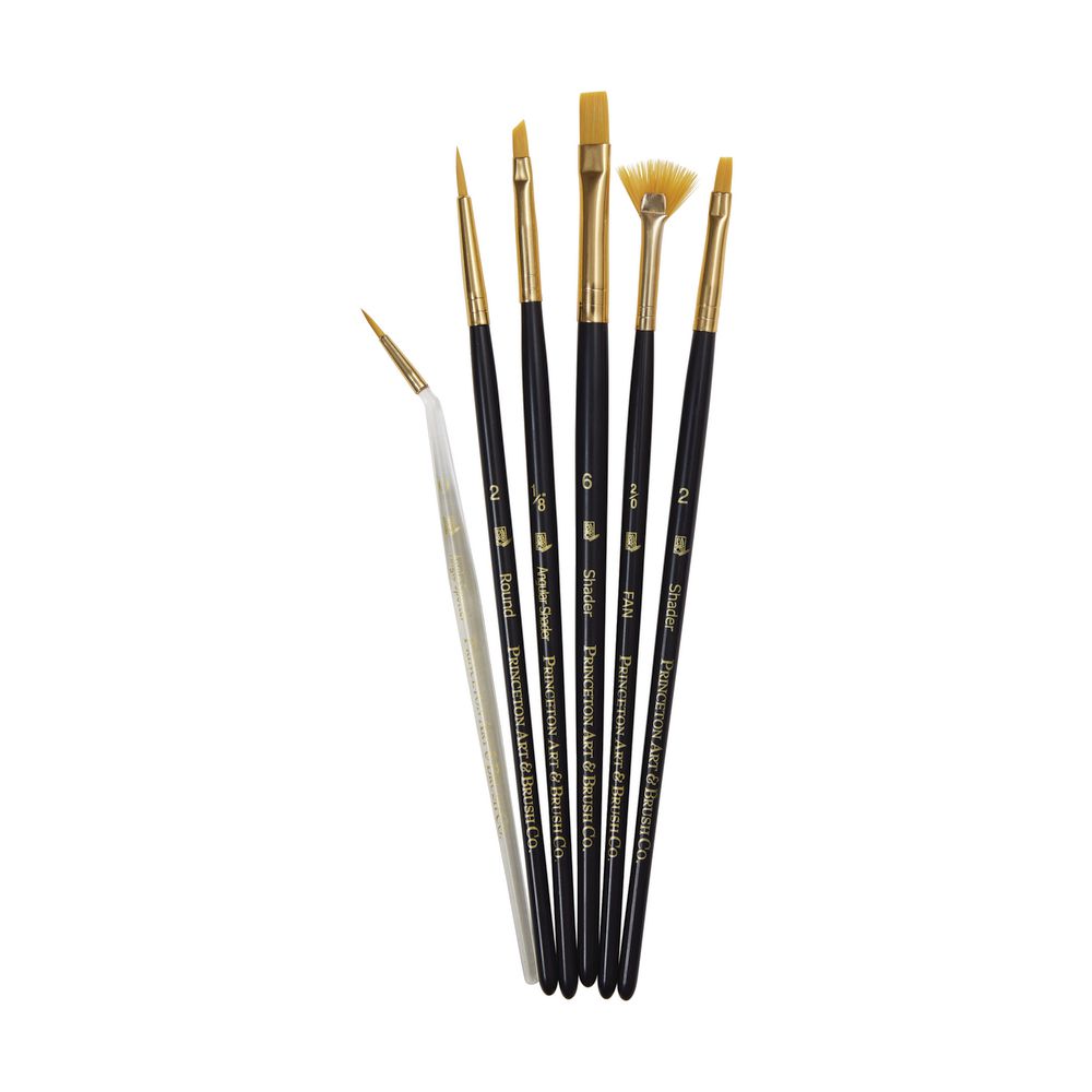 Princeton 9133 Paintbrush Set 6 Pack