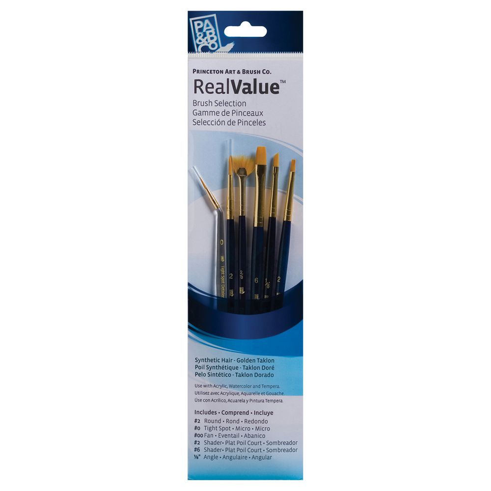 Princeton 9133 Paintbrush Set 6 Pack