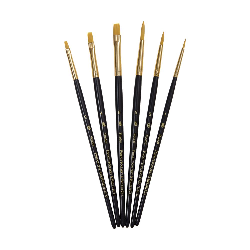 Princeton 9137 Paintbrush Set 6 Pack