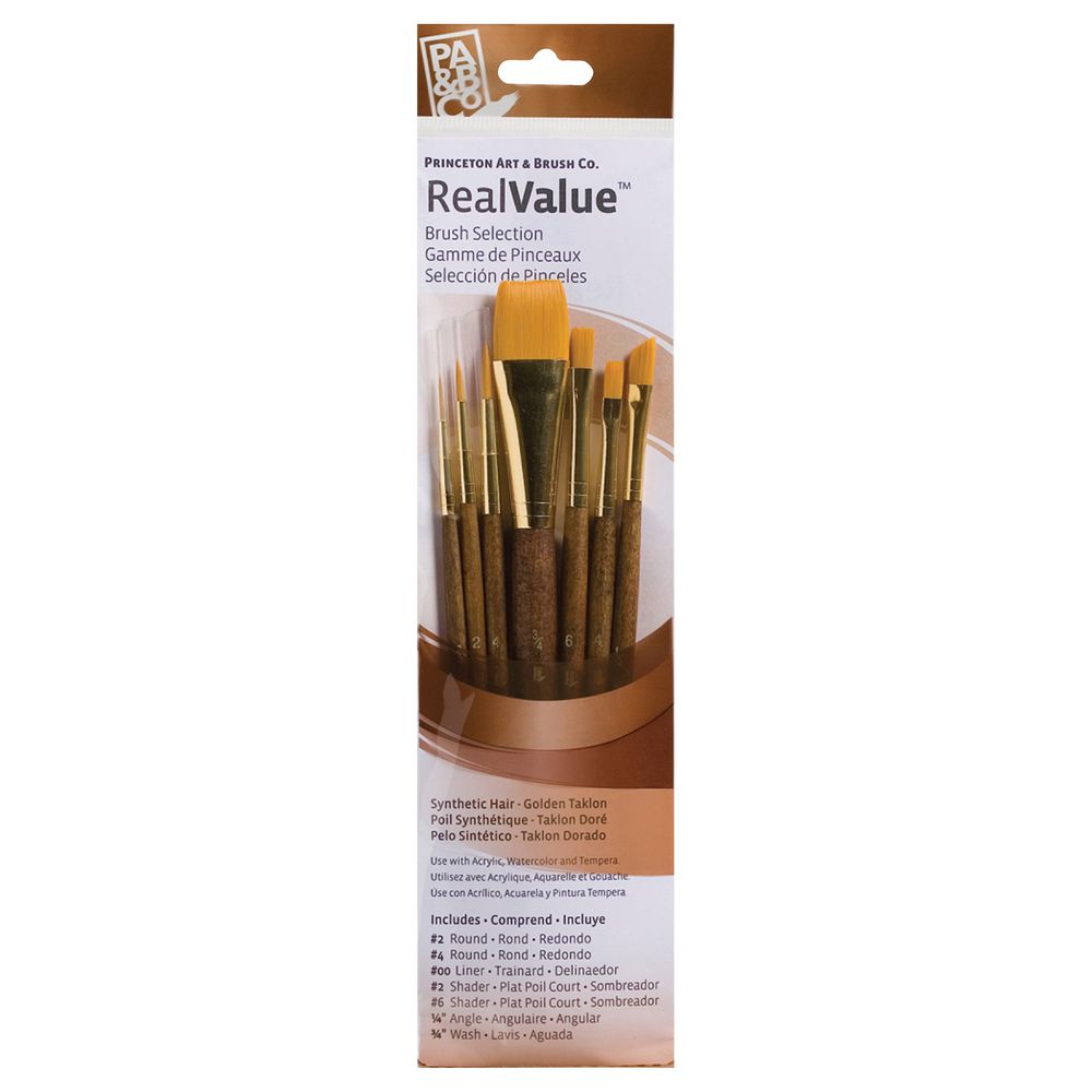 Princeton 9143 Paintbrush Set 7 Pack