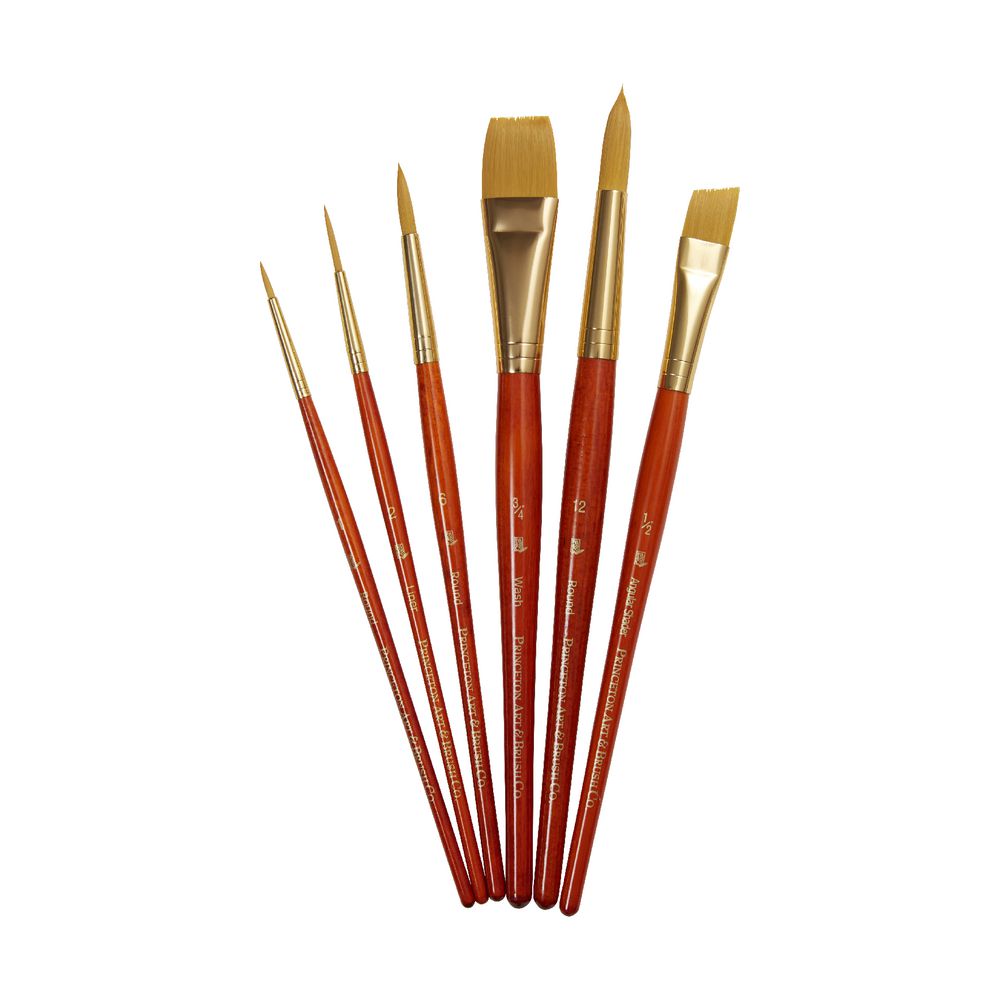 Princeton 9153 Paintbrush Set 6 Pack