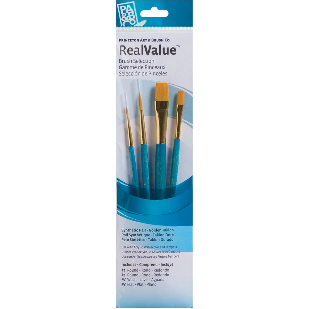 Princeton 9171 Paintbrush Set 4 Pack