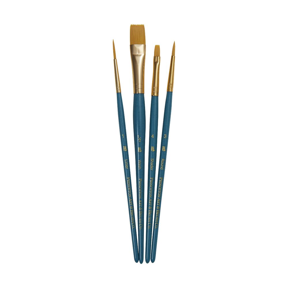Princeton 9172 Paintbrush Set 4 Pack