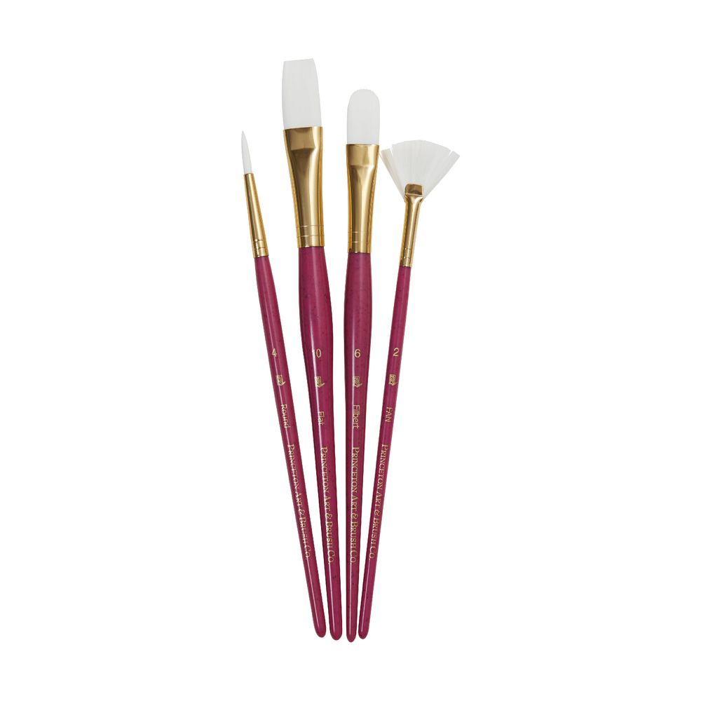 Princeton 9182 Paintbrush Set 4 Pack
