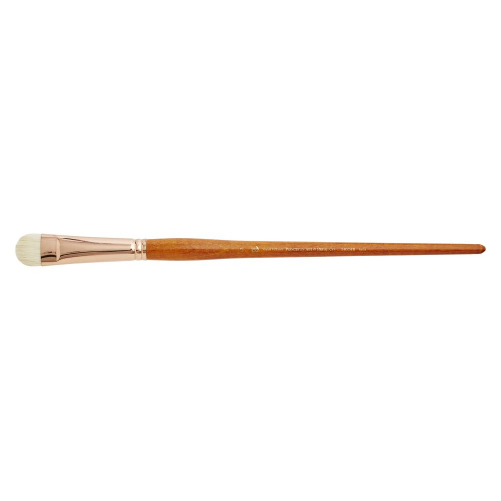 Princeton Refine Short Filbert Paintbrush Size 12