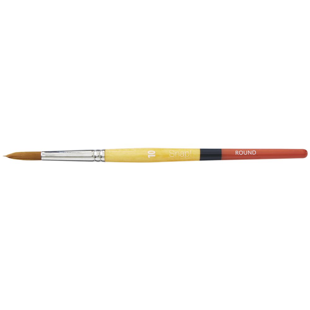 Princeton Snap 9650 Short Handle Round Paintbrush Size 10