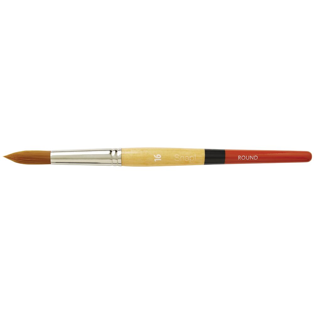 Princeton Snap 9650 Short Handle Round Paintbrush Size 16