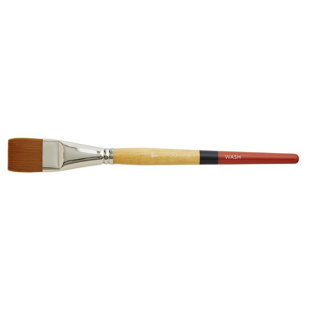 Princeton Snap 9650 Short Handle Wash Paintbrush 1