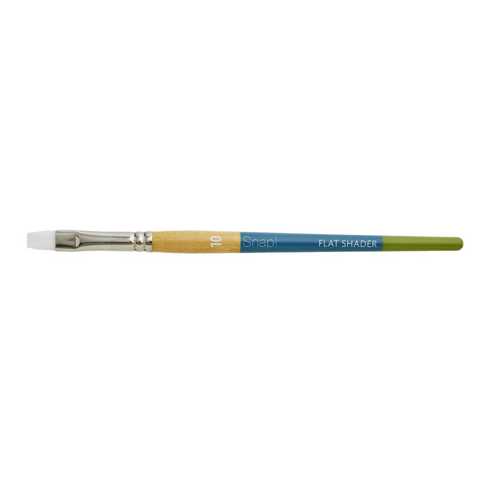 Princeton Snap 9850 Short Flat Shader Paintbrush Size 10