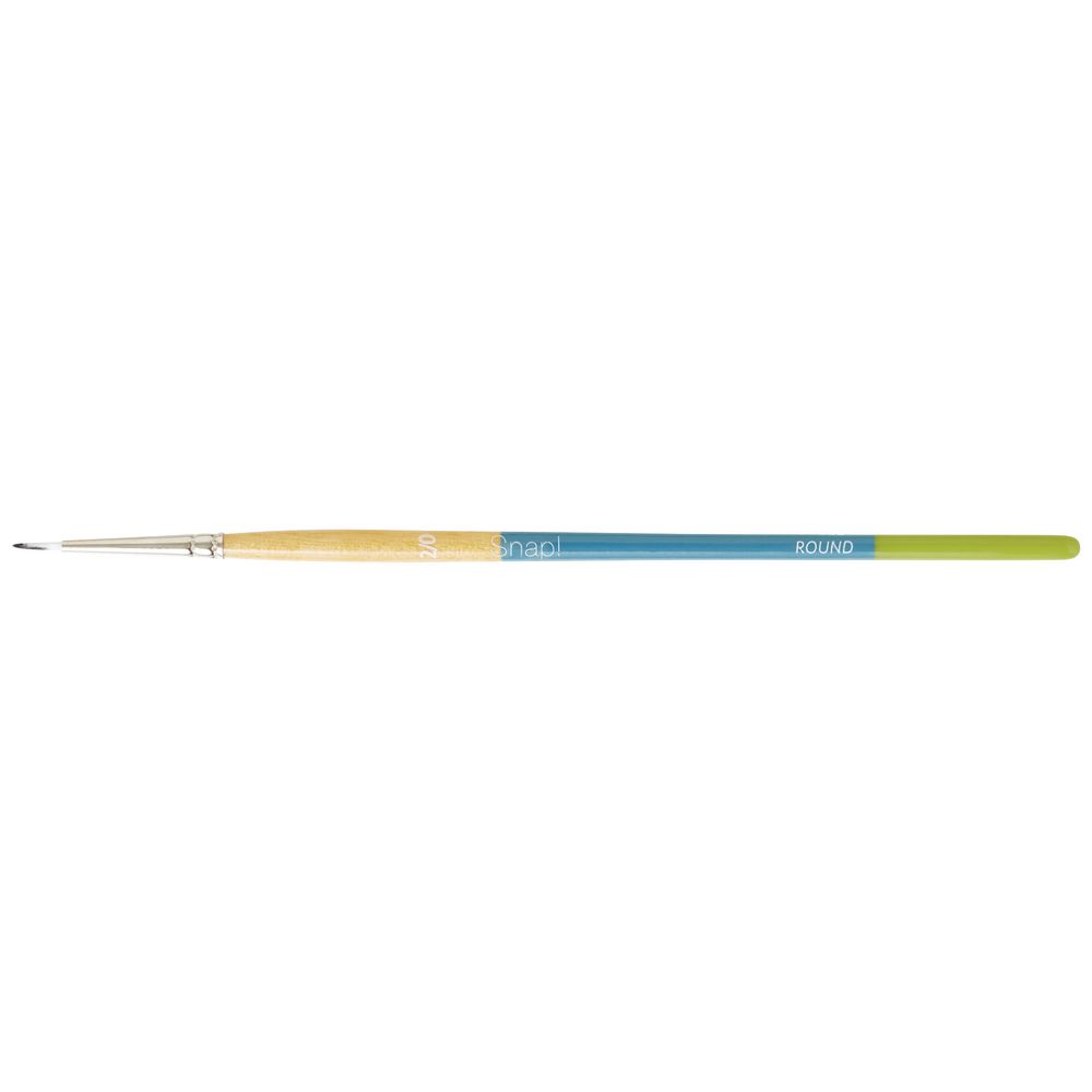 Princeton Snap 9850 Short Handle Round Paintbrush Size 2/0