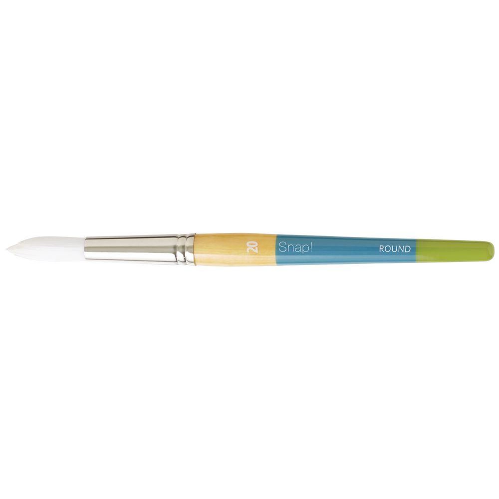 Princeton Snap 9850 Short Handle Round Paintbrush Size 20