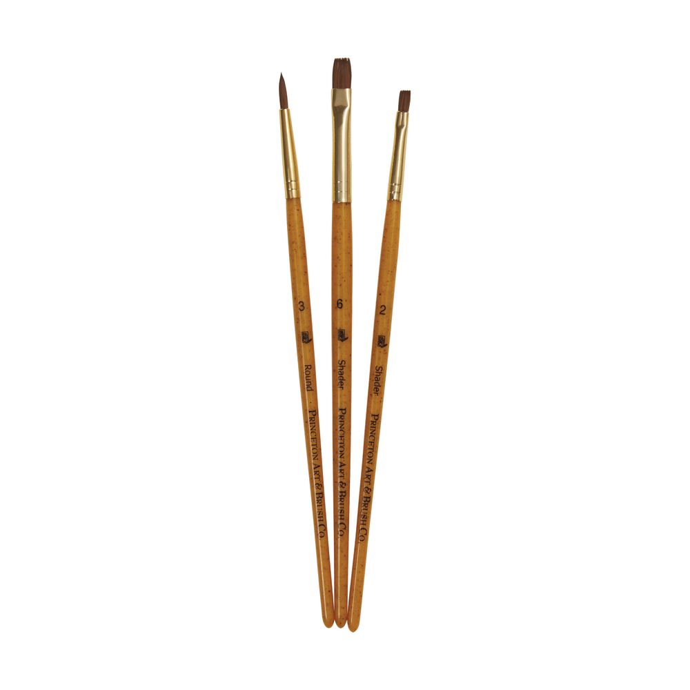 Princeton 9101 Paintbrush Set 3 Pack