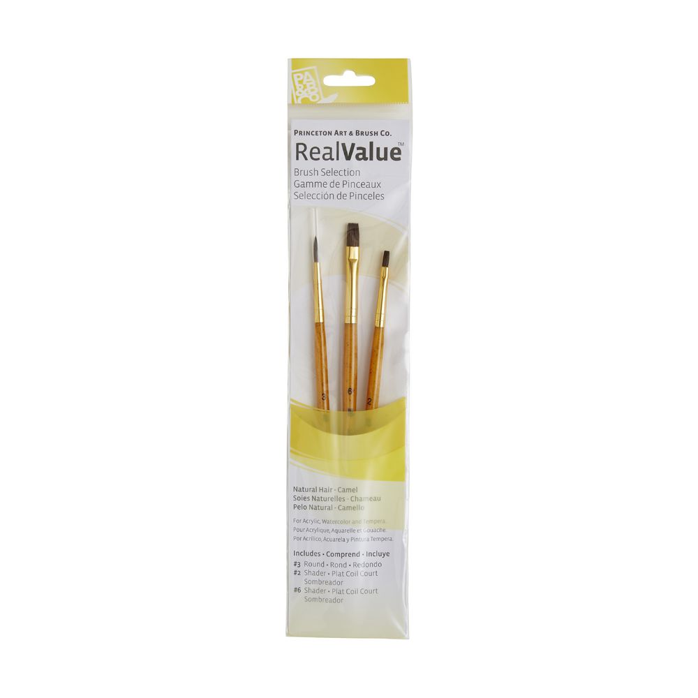 Princeton 9101 Paintbrush Set 3 Pack