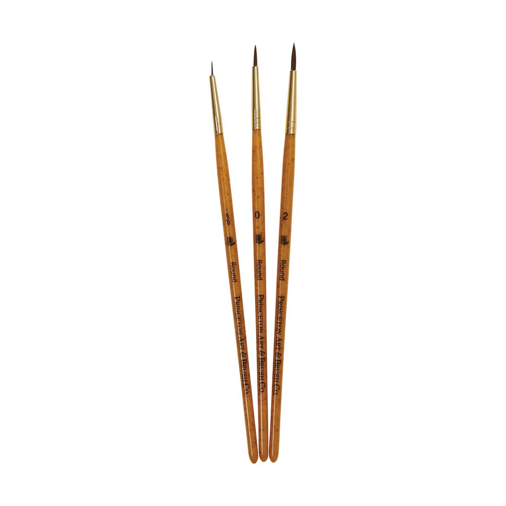 Princeton 9105 Paintbrush Set 3 Pack