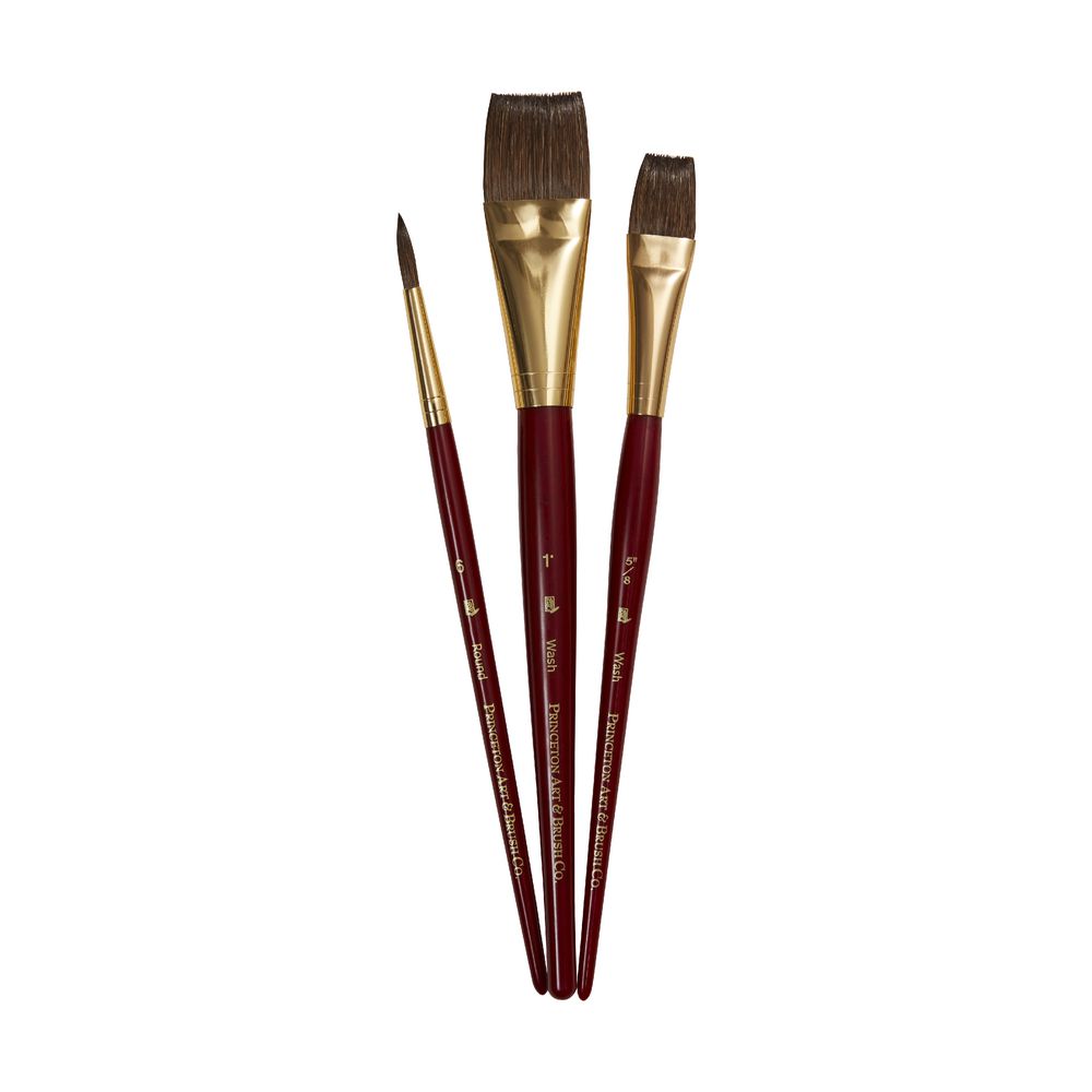 Princeton 9122 Paintbrush Set 3 Pack