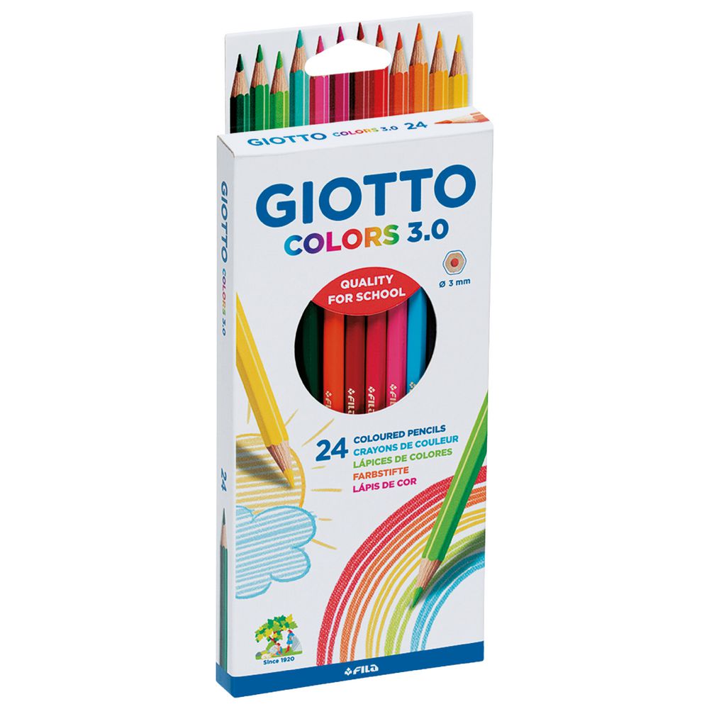 Giotto Coloured Pencils 24 Pack