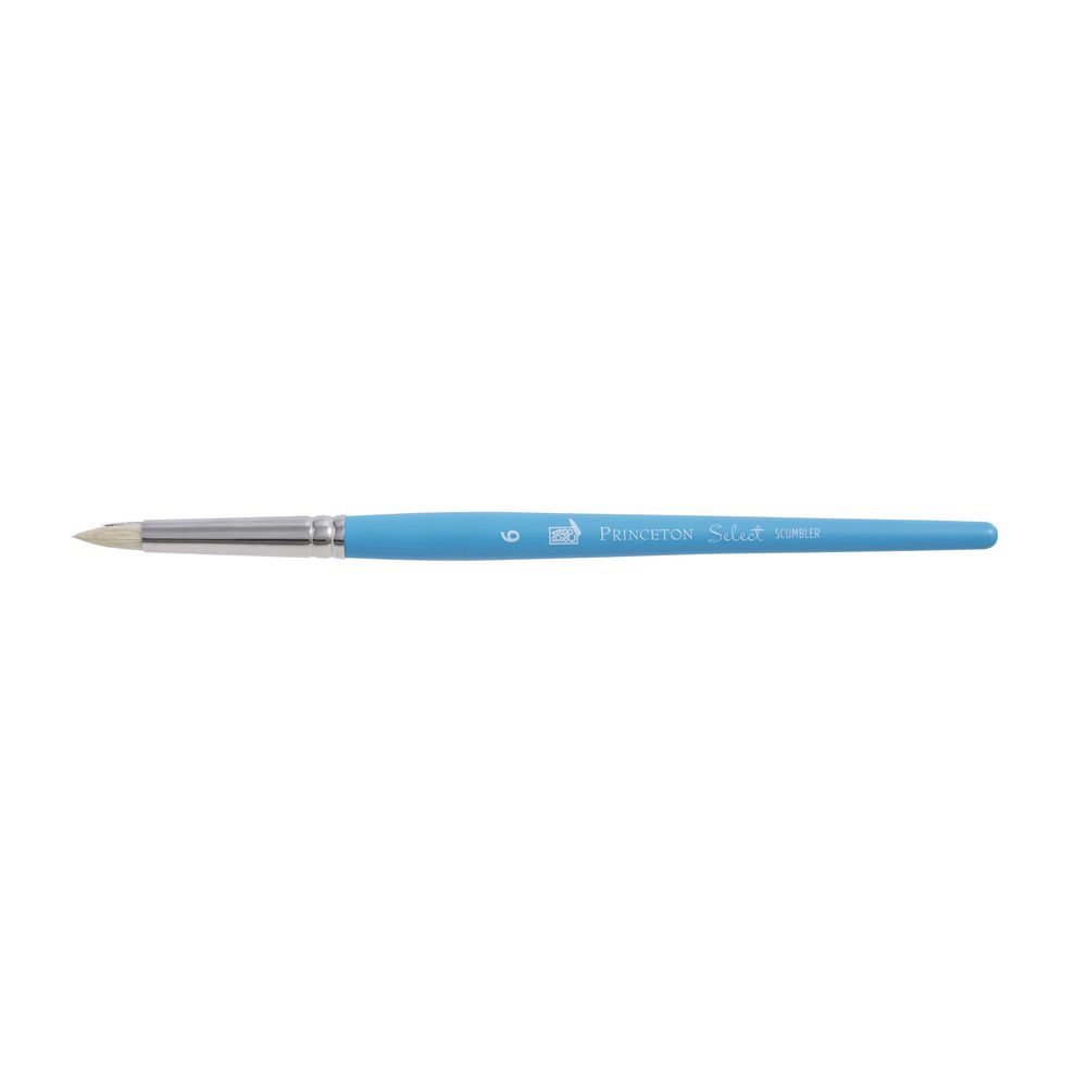 Princeton 3750 Scrumbler Paintbrush Size 6