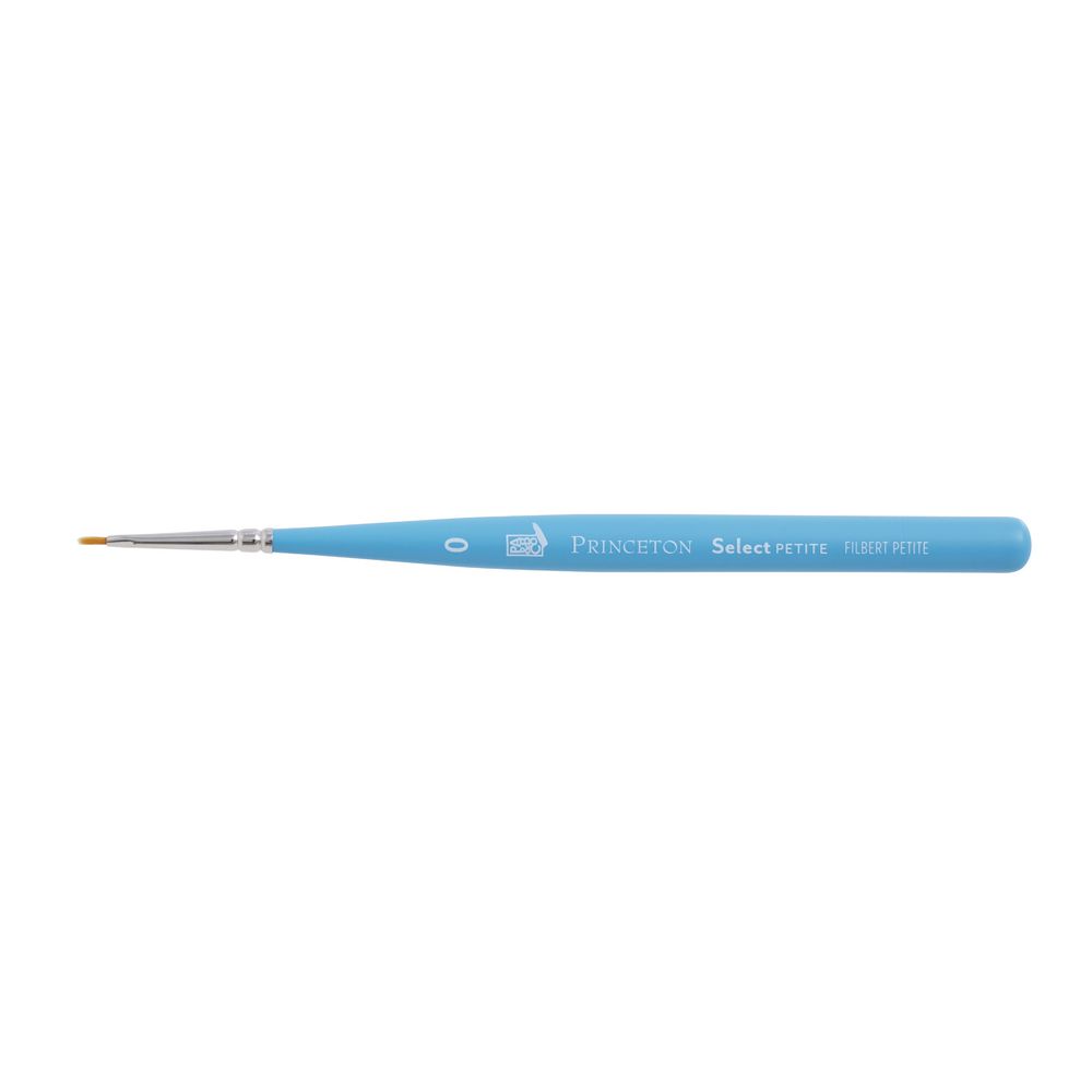 Princeton 3750 Mini Filbert Paintbrush Size 0