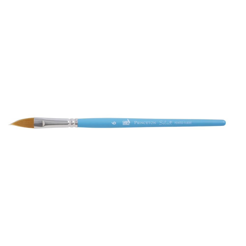 Princeton 3750 Pointed Filbert Paintbrush Size 6