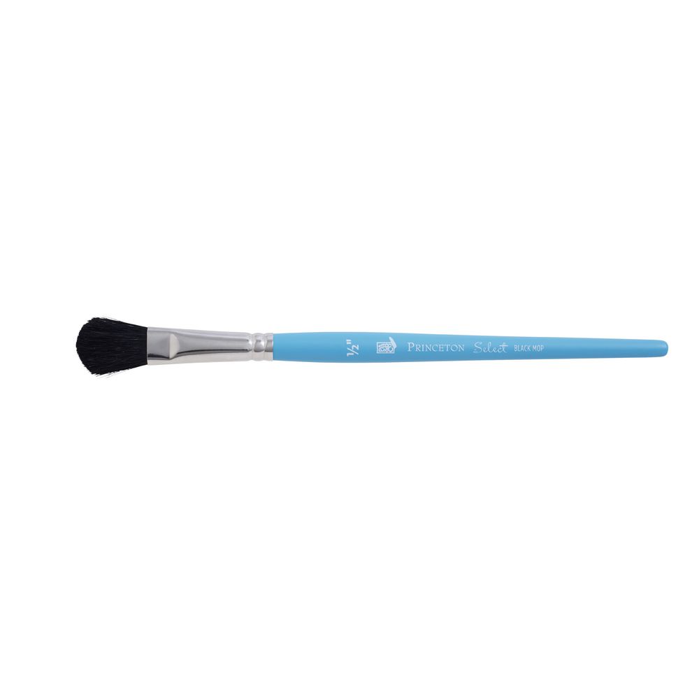 Princeton 3750 Black Mop Paintbrush Size 1/2