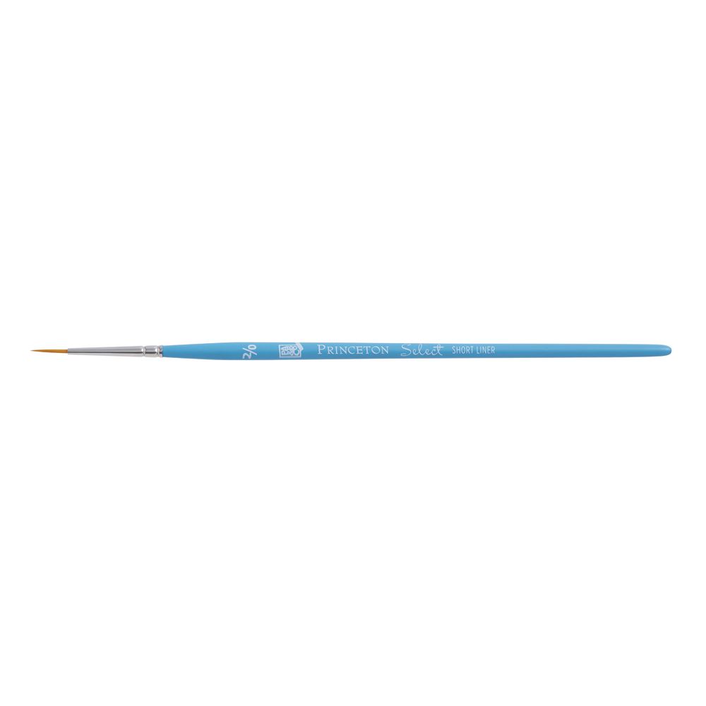 Princeton 3750 Short Liner Paintbrush Size 2/0