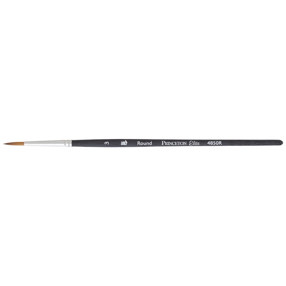 Princeton Kolinsky Sable Round Paintbrush Size 3