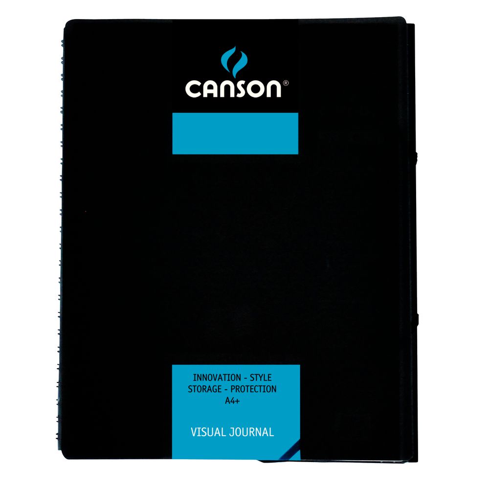 Canson A4 Visual Journal 120 Page Blue