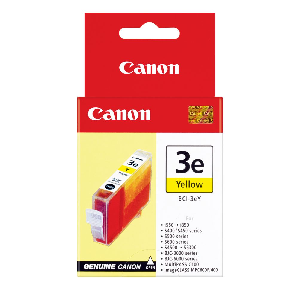 Canon BCI-3 Ink Cartridge Yellow