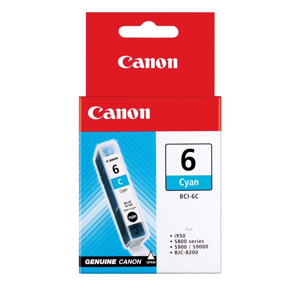 Canon BCI-6 Ink Cartridge Cyan