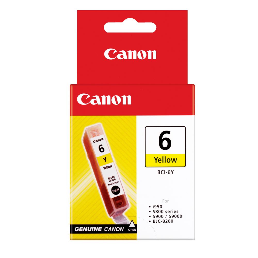 Canon BCI-6 Ink Cartridge Yellow