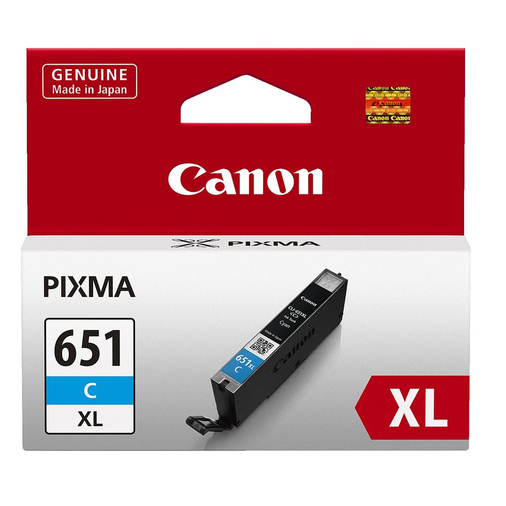 Canon CLI651 XL Ink Cartridge Cyan