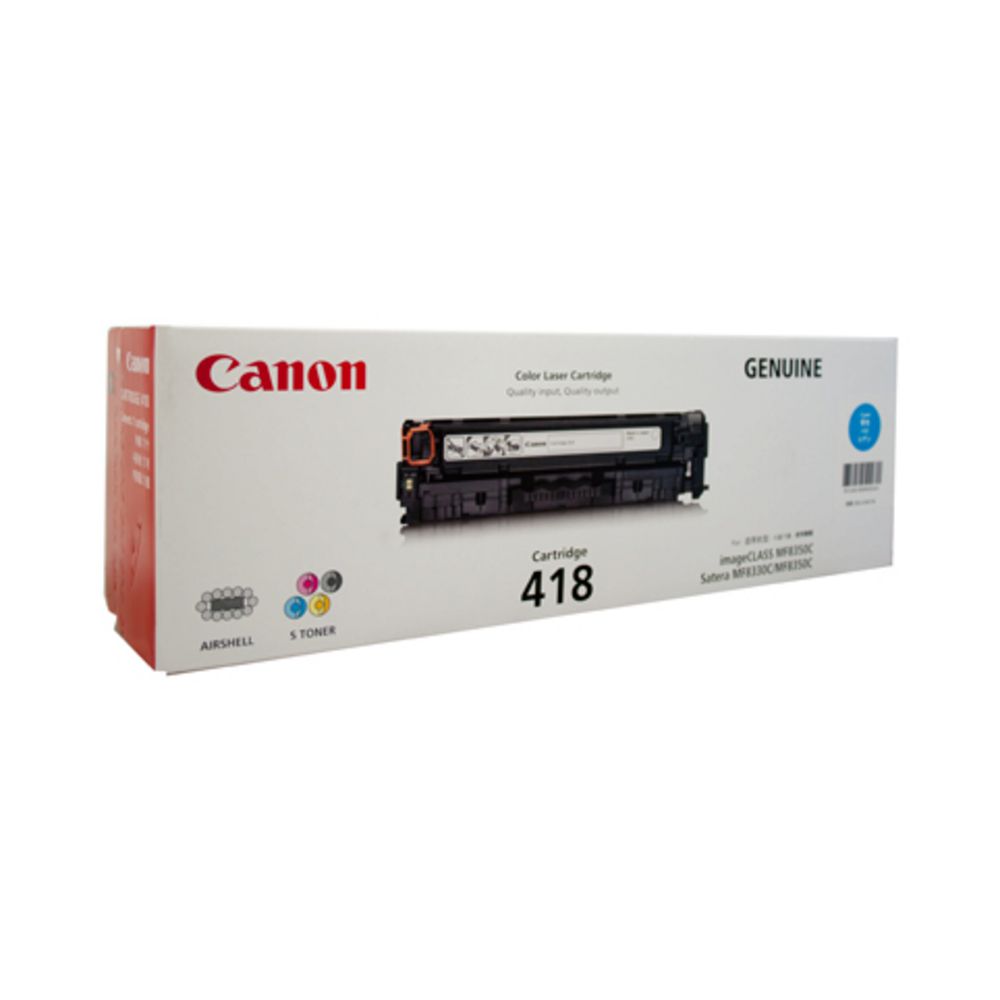 Canon Cart-418 Toner Cartridge Cyan